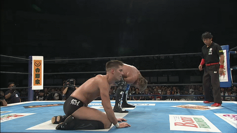 kenny omega g128 GIF