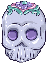Day Of The Dead Mexico Sticker by BOMBONATOR_WOLPH