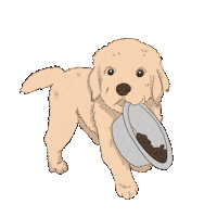 dog love Sticker by Lost Lily
