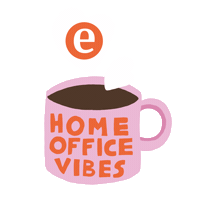 Staying In Home Office Sticker by EmotionVerlag