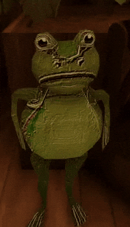 Cragsand avatar vr stare frog GIF