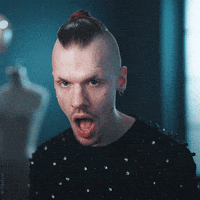 Surprised Fashion Show GIF by Freeform