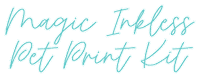Paw Print Kit Sticker by silverpetprints
