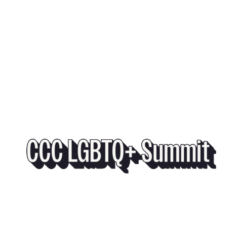 FoundationCCC giphyupload lgbtq foundationccc cacommunitycolleges Sticker