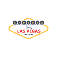 Traveling Las Vegas Sticker by Expedia