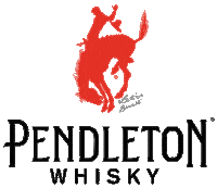 pendletonwhisky whiskey whisky rodeo pbr Sticker