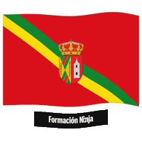 Castilla-La Mancha Bandera Sticker by Formación Ninja