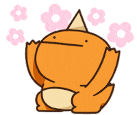 OrangeDragon orange dragon orangedragon 橘色恐龍 Sticker