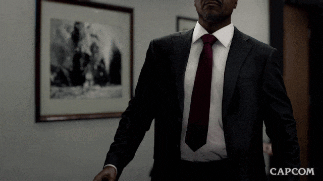 Walking Fbi GIF by CAPCOM