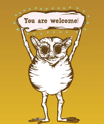 Youarewelcome GIF by Stickyricetravel