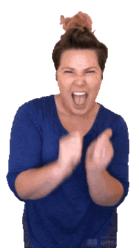 Happy Dance Sticker by Stephanie Ann Bagley