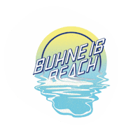buhnesechzehn sylt kampen bühne b16 Sticker