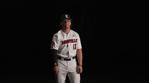 University Of Louisville Baseball GIF by Louisville Cardinals