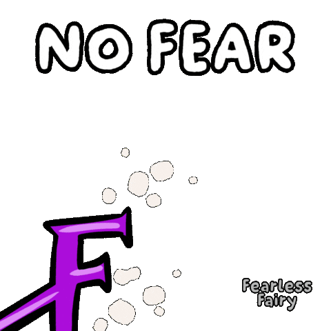 Fear No Sticker by VeeFriends