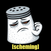 Suspicious Big Brain GIF by SALT