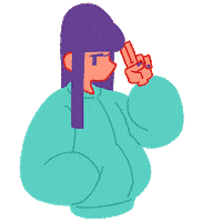 Whats Up Hello Sticker by Holler Studios