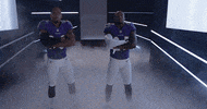 Dance Reaction GIF by Baltimore Ravens