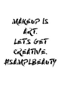 make-up Sticker by Sample Beauty