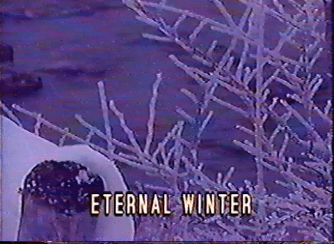 glitchedmemories giphyupload winter vhs aesthetic GIF