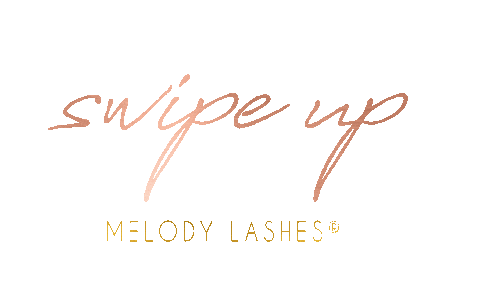 swipe Sticker by Melody Lashes