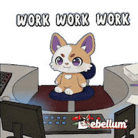 Work Working Sticker by Debellum