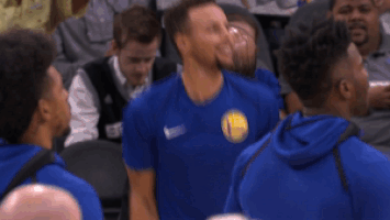 excited stephen curry GIF by NBA