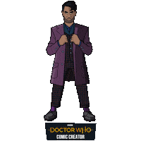 The Doctor Sticker by Doctor Who