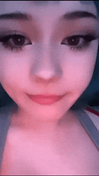 Staring Cute Girl GIF