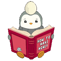 Working Making Money Sticker by Pudgy Penguins