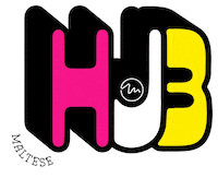 ILMALTESE hub maltese modena cianomagenta Sticker