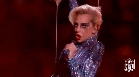lady gaga football GIF by NFL