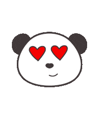 Hearts Sticker by Pandabox