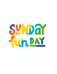 discoverylandatnorthwoods fun sunday church sunday funday Sticker