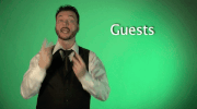 sign language guests GIF by Sign with Robert