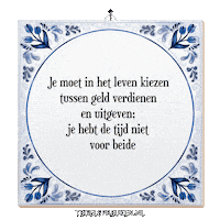 Humor Focus Sticker by Tegelspreuken.nl