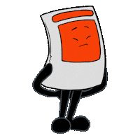 Nie No Sticker by Kol-Pol