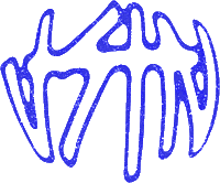 Glitter Myspace Sticker