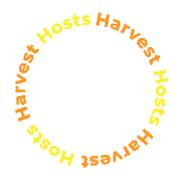 Frame Border Sticker by Harvest Hosts