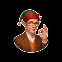 New Year Christmas GIF by VOKI Games