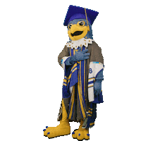Mascot Graduation Sticker by Toronto Metropolitan University