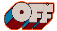 Offset Bye Bye Sticker by Mat Voyce