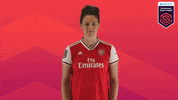 Womens Football Shrug GIF by Barclays FAWSL