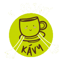 Coffee Break Hug Sticker by Harmony