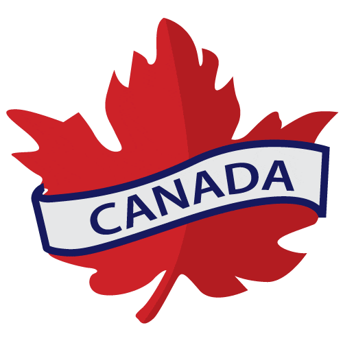 Maple Leaf Vintage Sticker by PAJAR CANADA