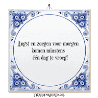 Humor Stress Sticker by Tegelspreuken.nl