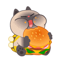 Hungry Paw Paw Sticker