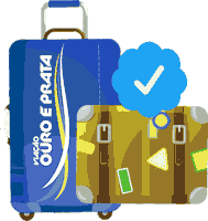 Travel Bus Sticker by Viação Ouro e Prata