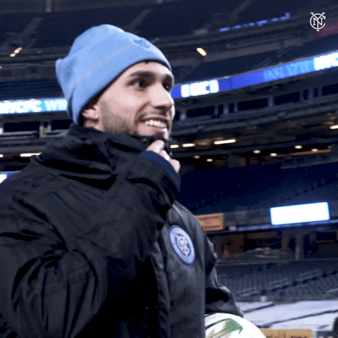Happy New York City Fc GIF by NYCFC