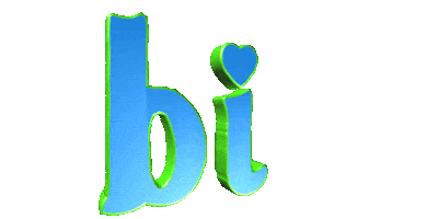 bi text Sticker