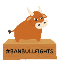 Bull Fighting Fight Sticker by PETA